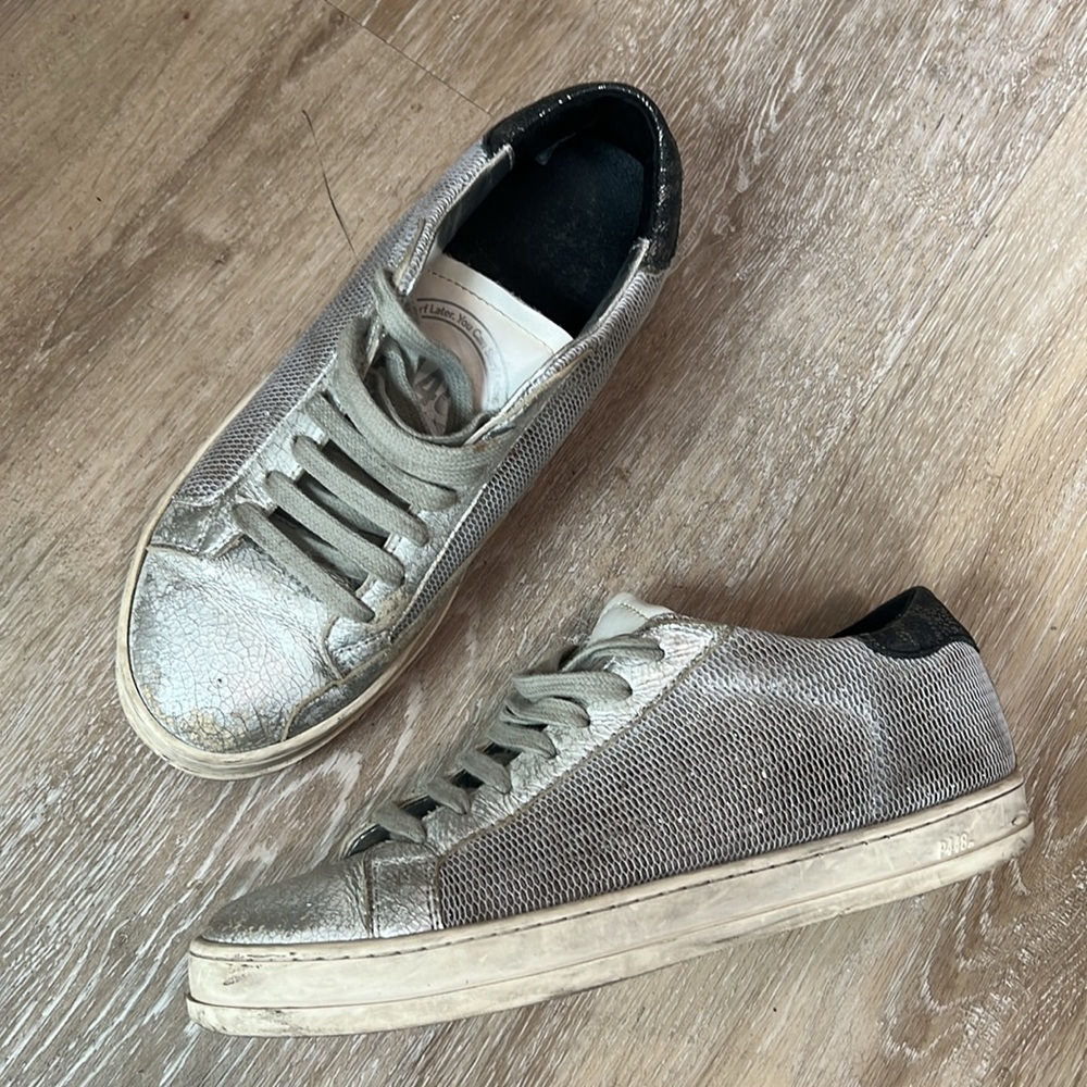 PF448 low top sparkly sneakers